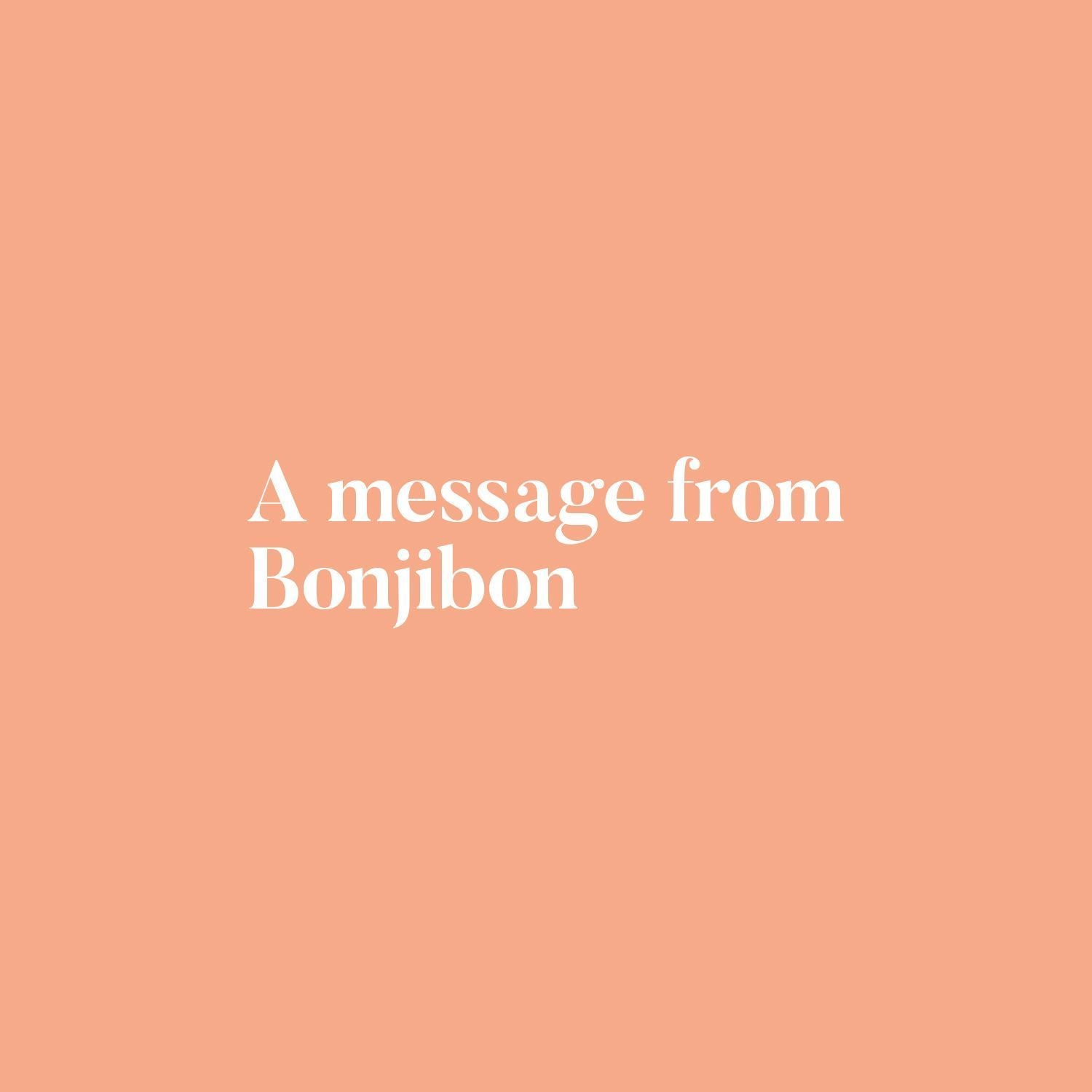 A Message From Bonjibon