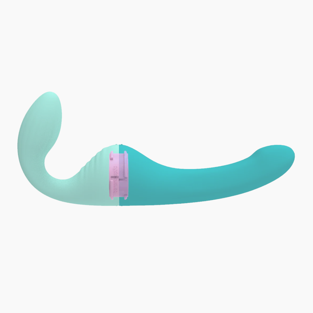 The Dollop Curved Vibrating Dildo