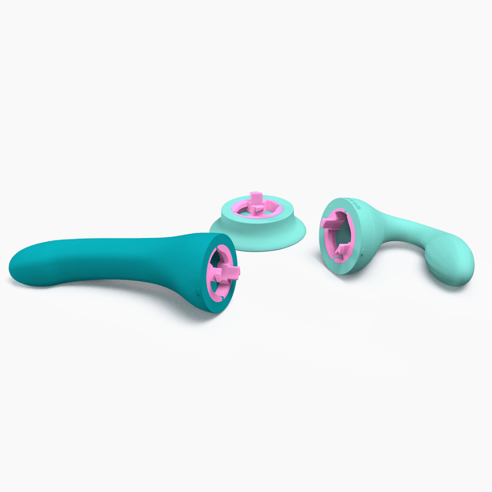 The Dollop Curved Vibrating Dildo