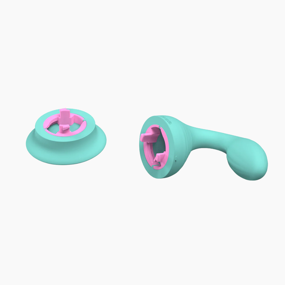 The Dollop Curved Vibrating Dildo