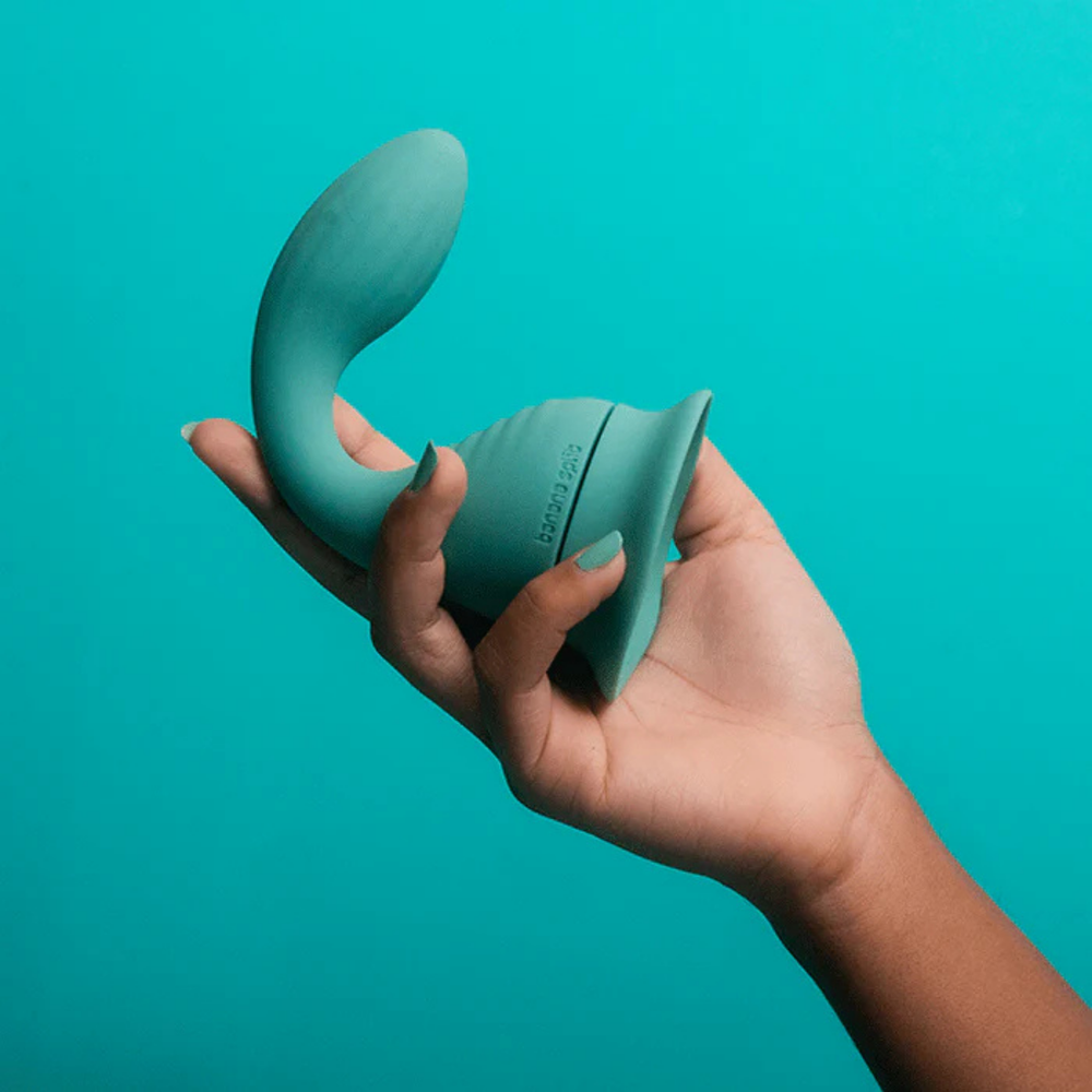 The Dollop Curved Vibrating Dildo
