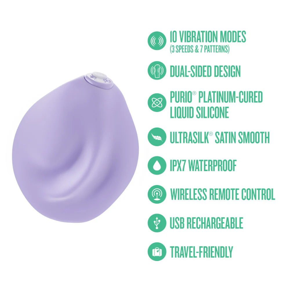 PulsePad Squishy Double-Sided Vibrator