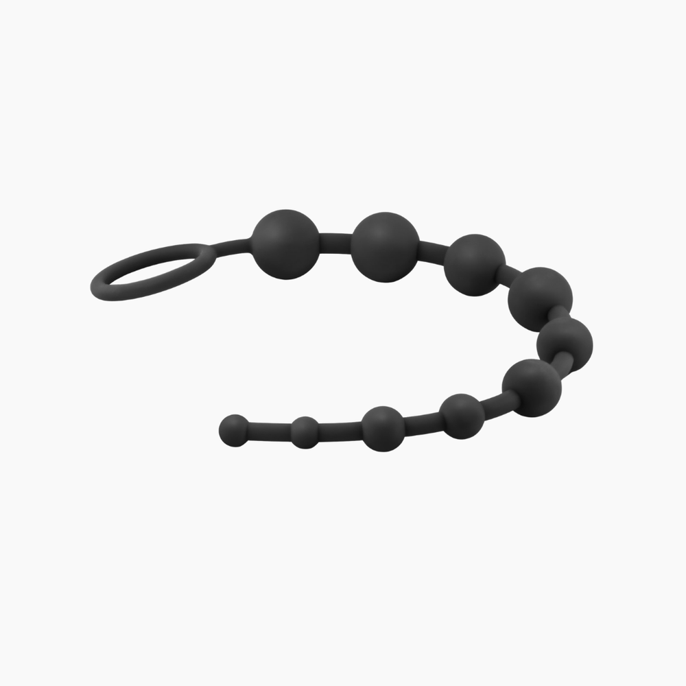 Anal Adventures Silicone 10 Anal Beads