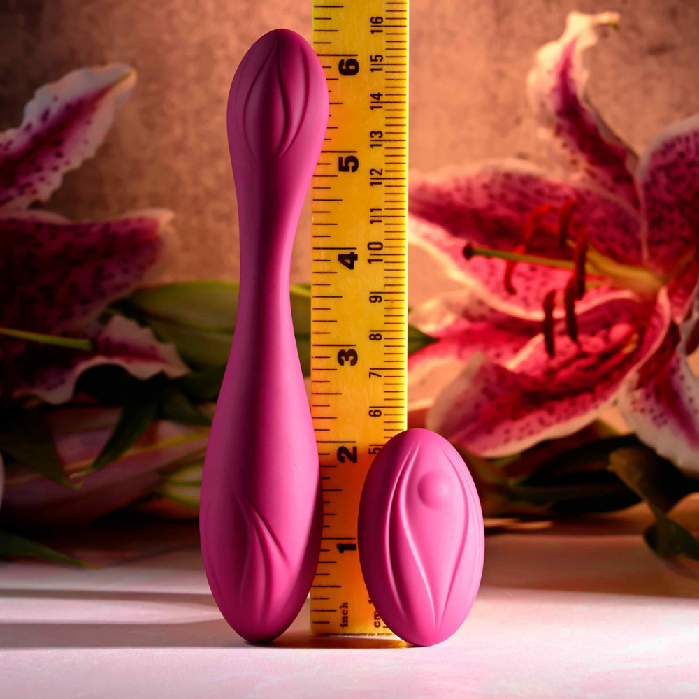 Cherry Pose Flexible Dual-Ended Vibrator