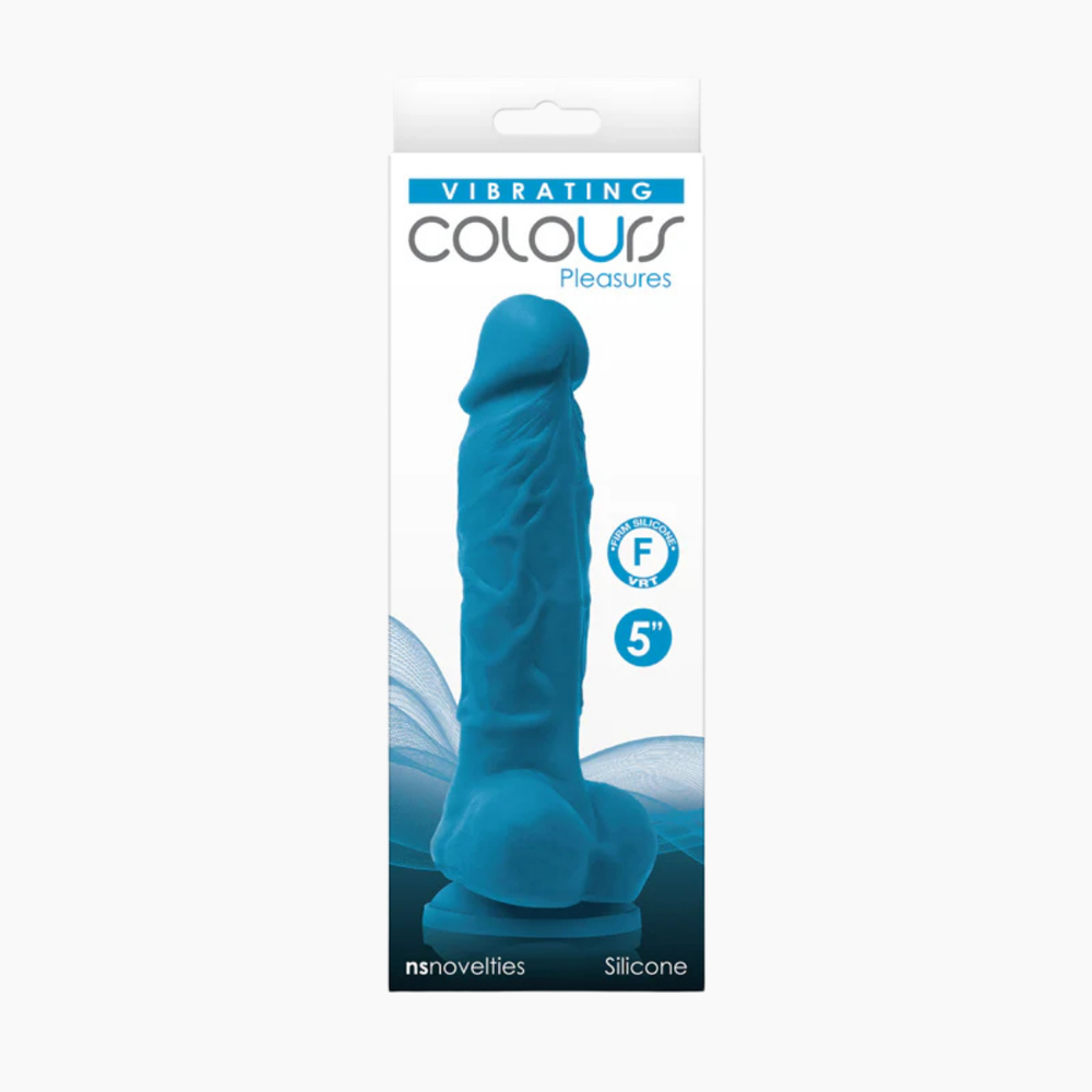 Colours Pleasures Vibrating 5" Dildo