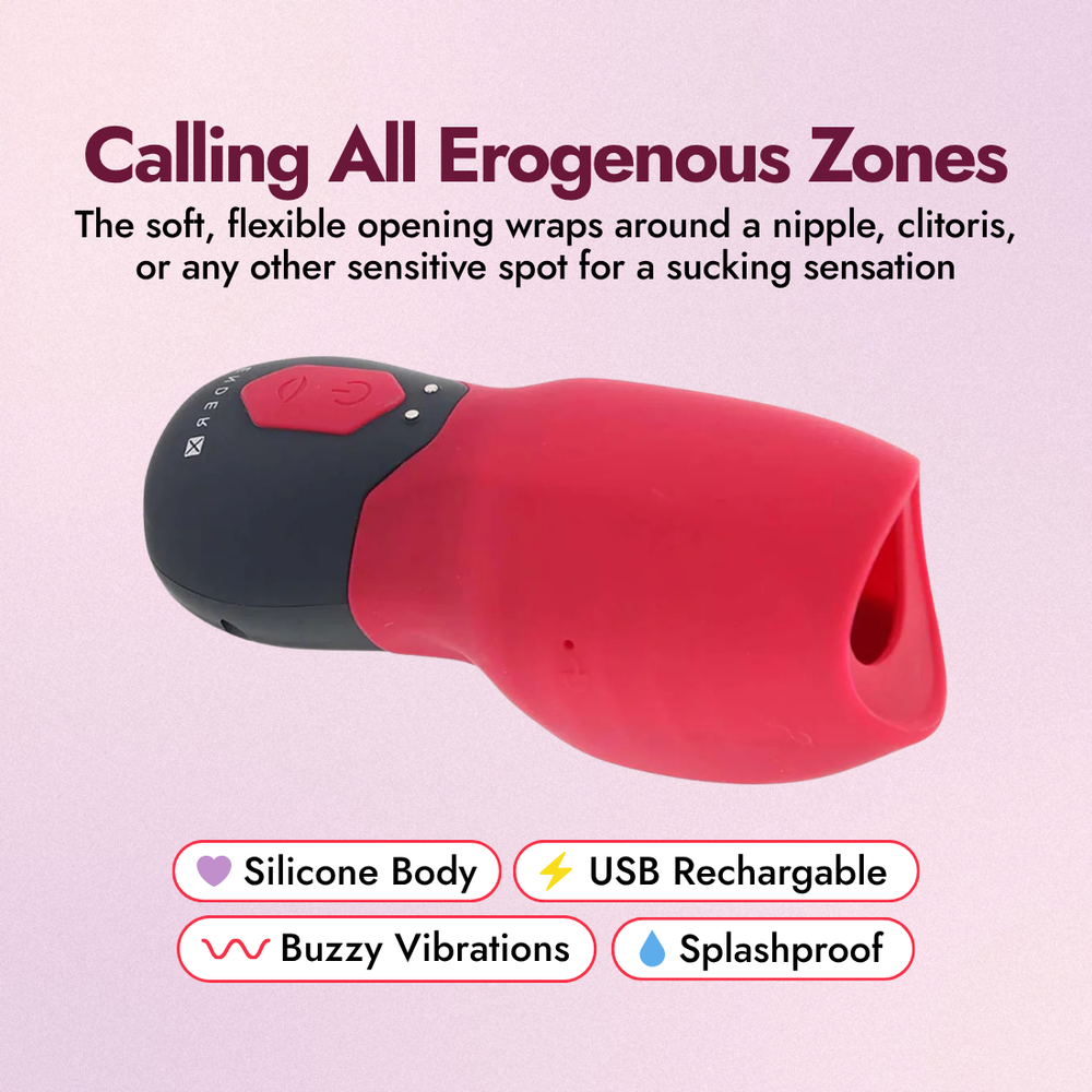 Gender X Body Kisses Sucking Stimulator