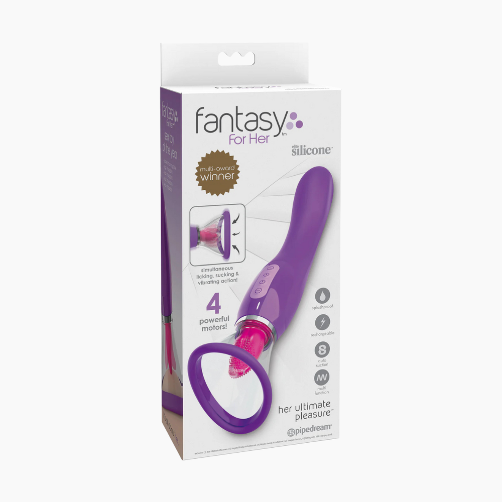 Ultimate Pleasure 3-in-1 Clitoral and G-Spot Stimulator