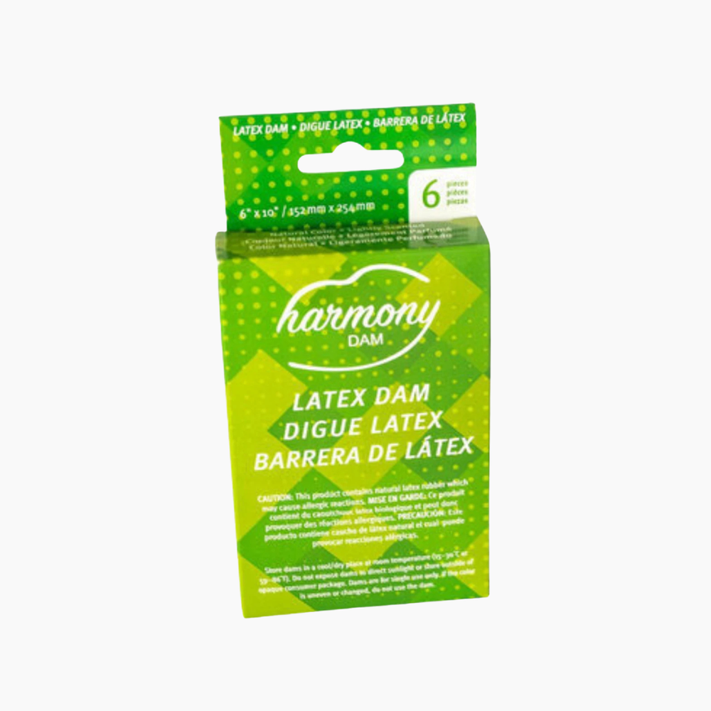 Harmony Latex Dams - 6 Pack