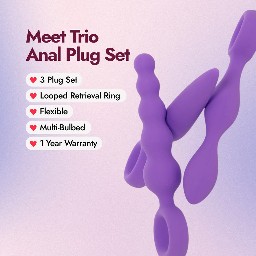 Trio Anal Plug Set