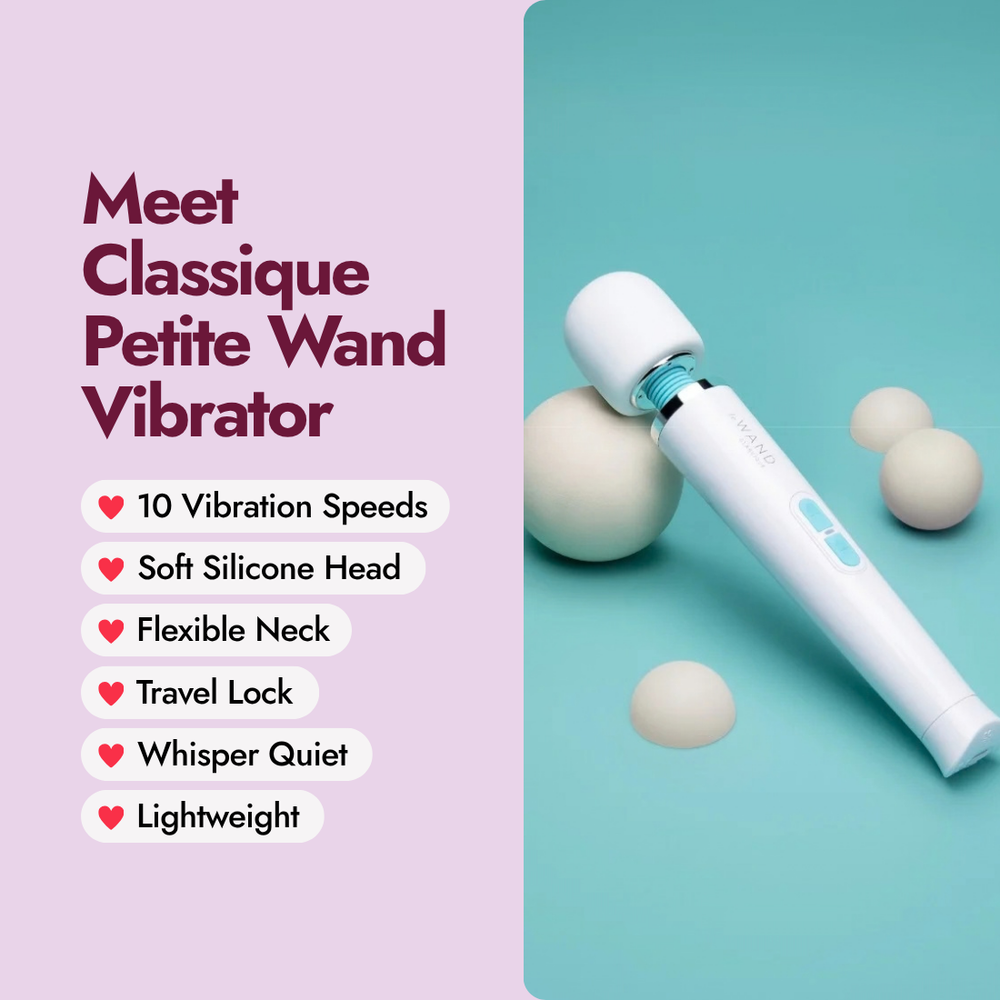 Classique Cordless Petite Rechargeable Vibrating Massager
