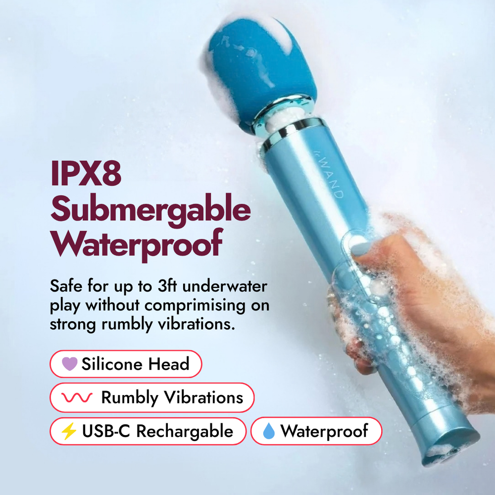 Dive Submersible Rechargeable Vibrating Massager