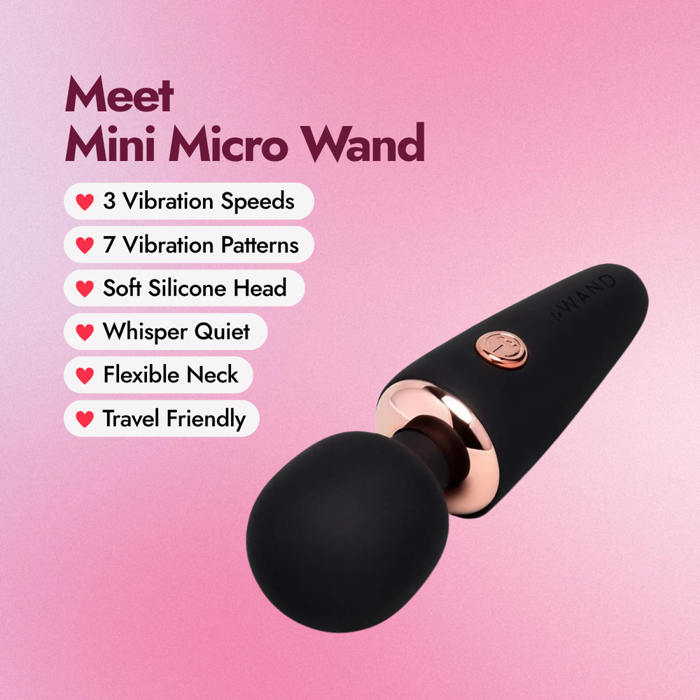 Mini Micro Wand Rechargeable Pocket-Size Massager