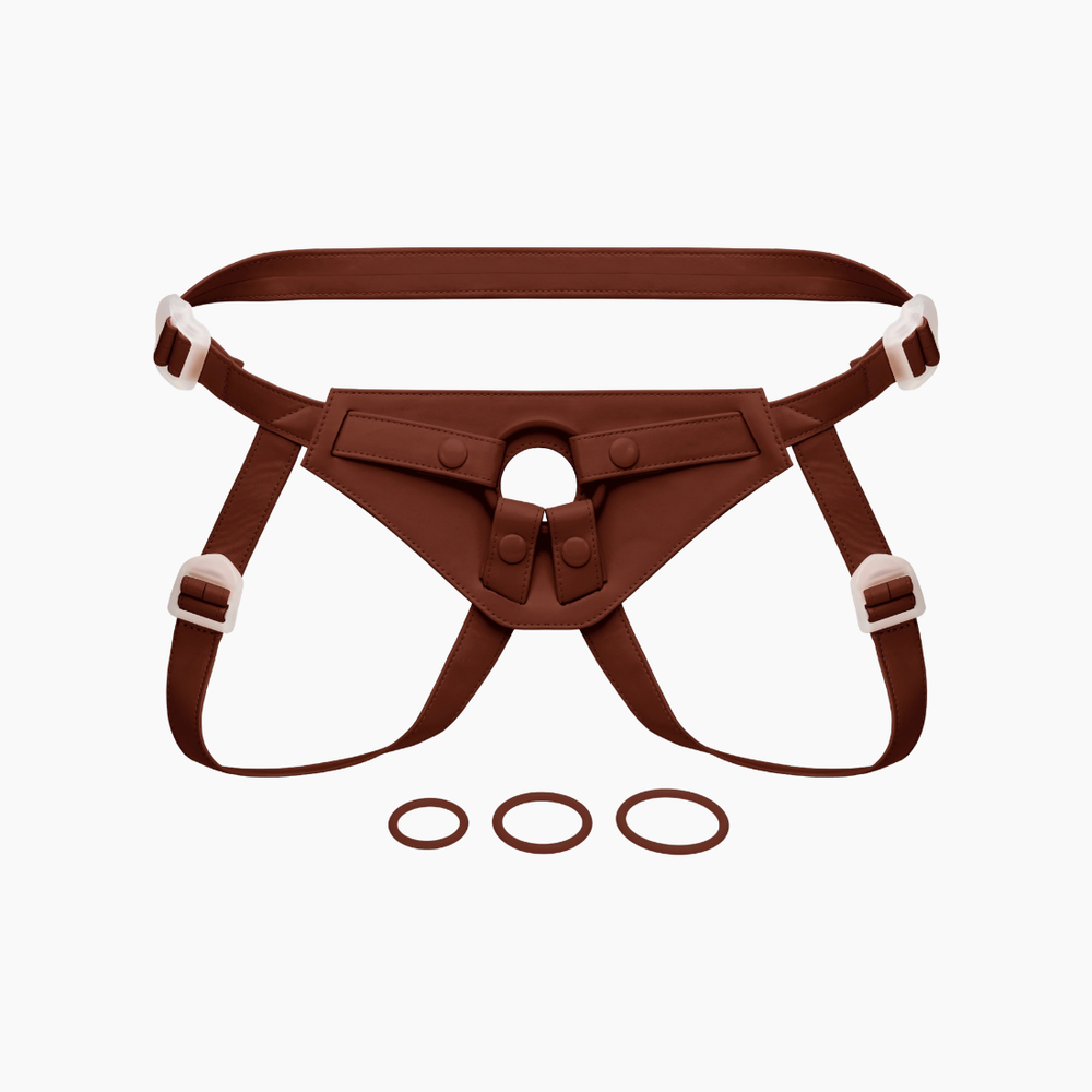 NudeFit FlexCurv Fully Adjustable Unisex Strap-On Harness