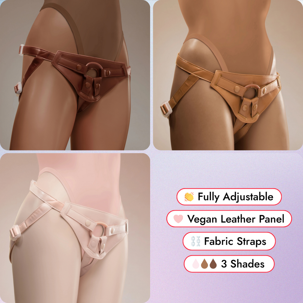 NudeFit FlexCurv Fully Adjustable Unisex Strap-On Harness