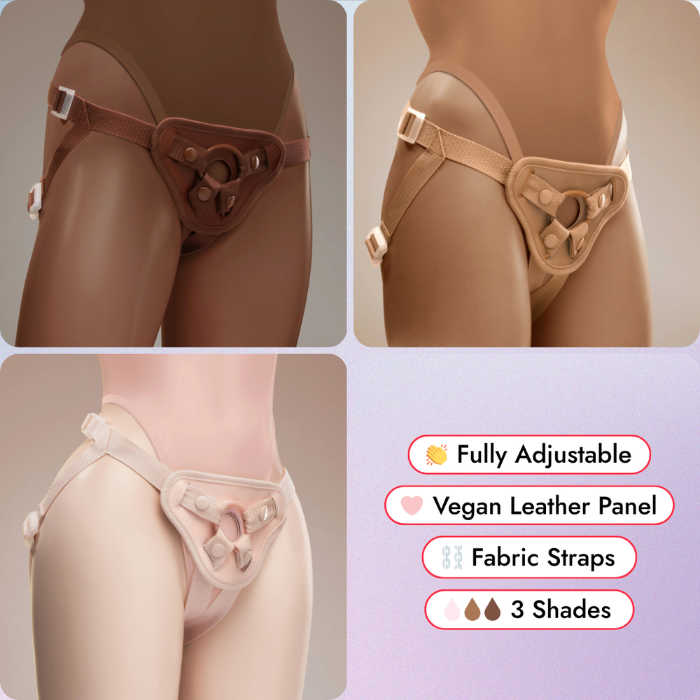 NudeFit Fully Adjustable Unisex Strap-On Harness