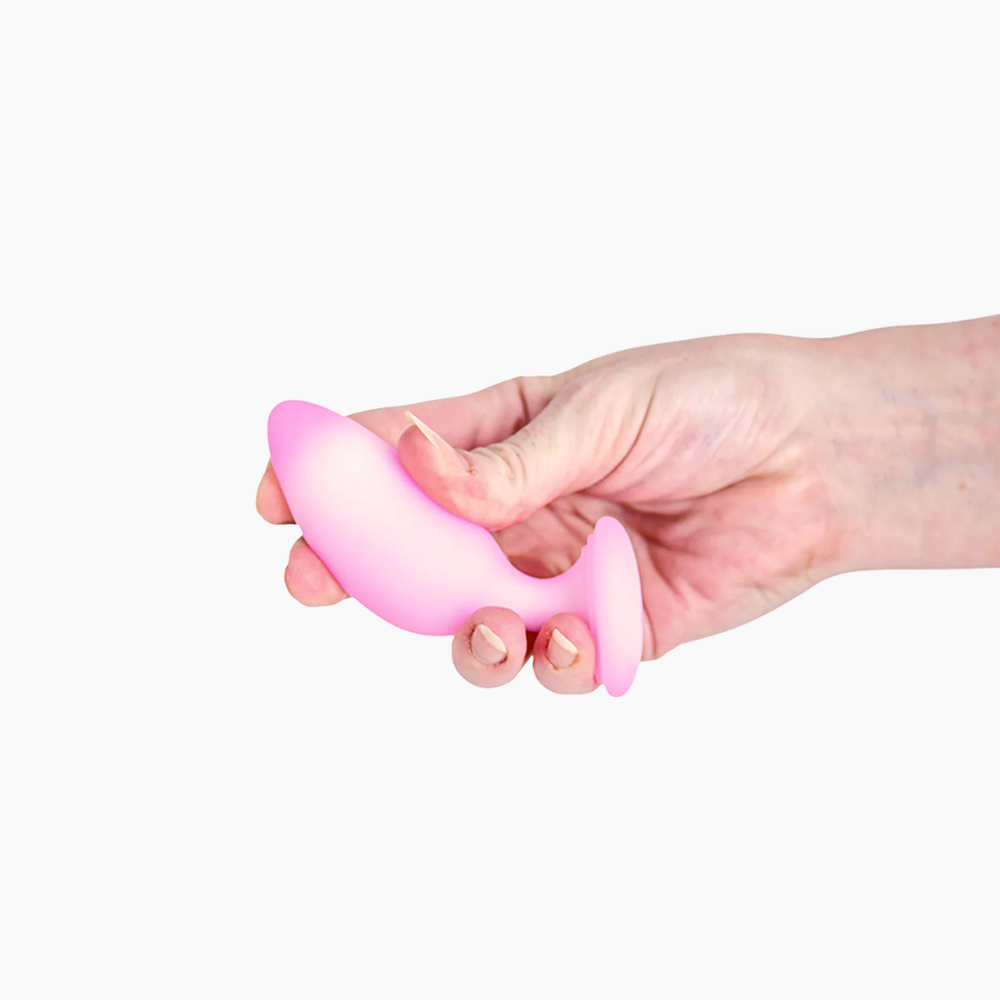 Softies Anal Silicone Plug - Pink