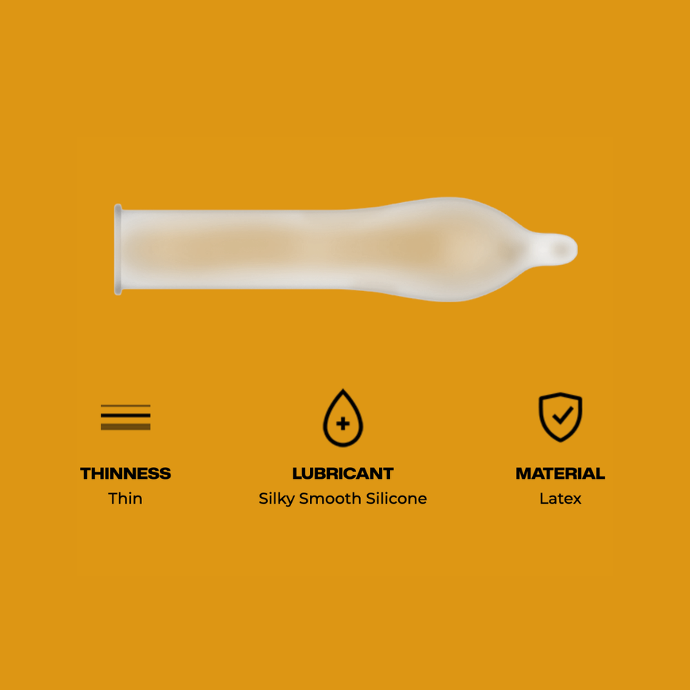 Magnum Bareskin Condoms - 3 Pack