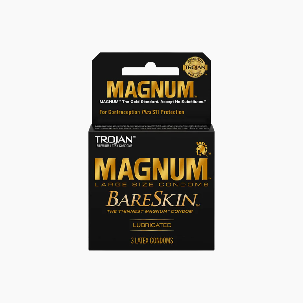 Magnum Bareskin Condoms - 3 Pack
