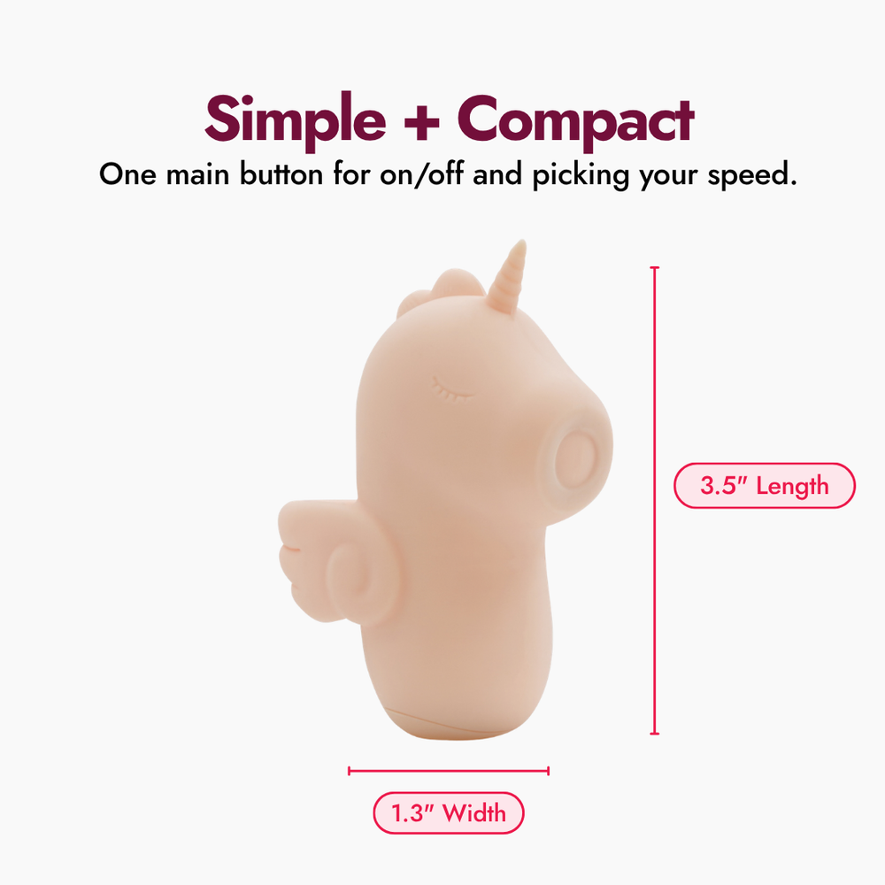 Pinky Promise Unicorn Pulsing Finger Vibrator