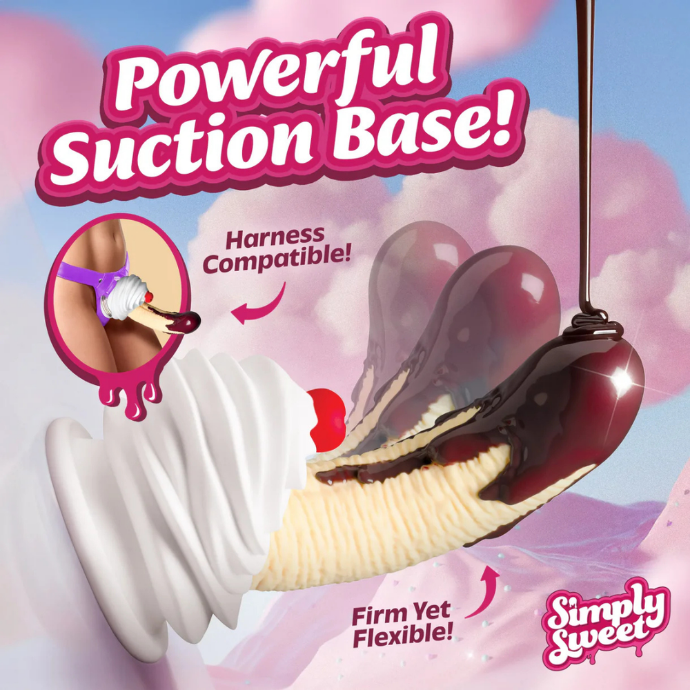 Chocolate Dipped Banana Split Silicone Dildo