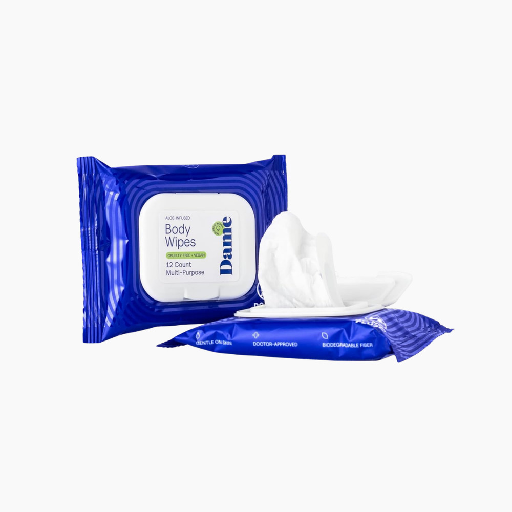 Aloe + Cucumber Body Wipes - 12 Pack