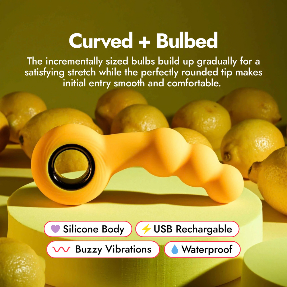 Bumble Bulbed Plug Vibrator