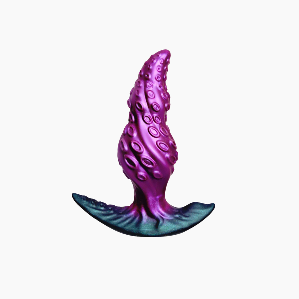 Octo-Twist Silicone Anal Plug
