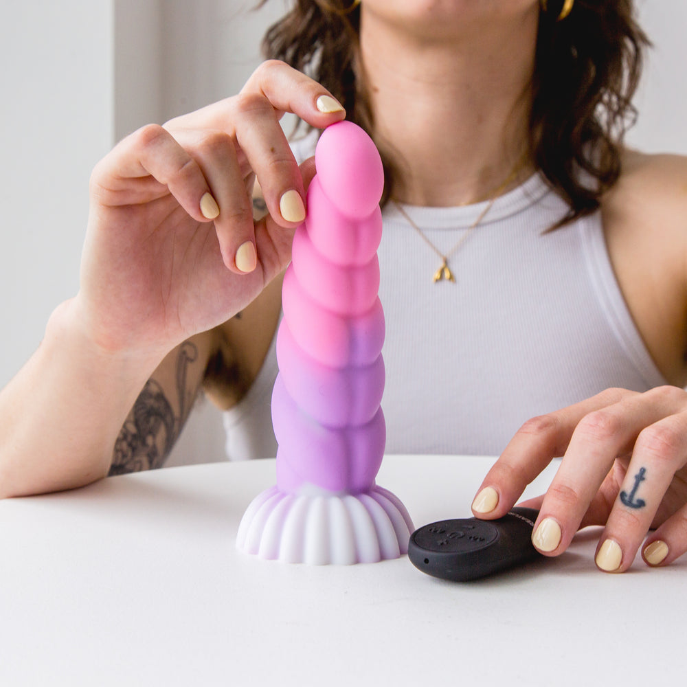 Cloud Rider Unicorn Vibrating Dildo