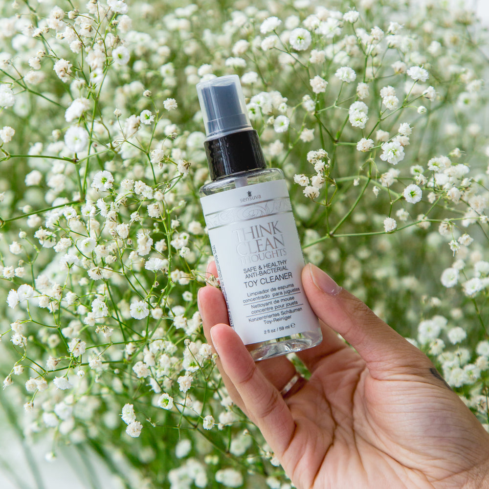 Think Clean Thoughts Anti-Bacterial Toy Cleaner