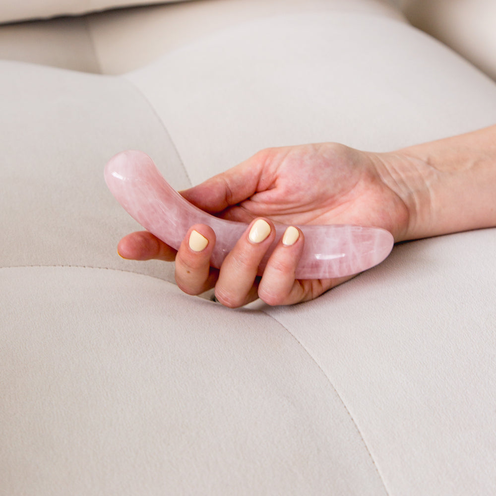 Biird Pixii Pink Quartz Dildo