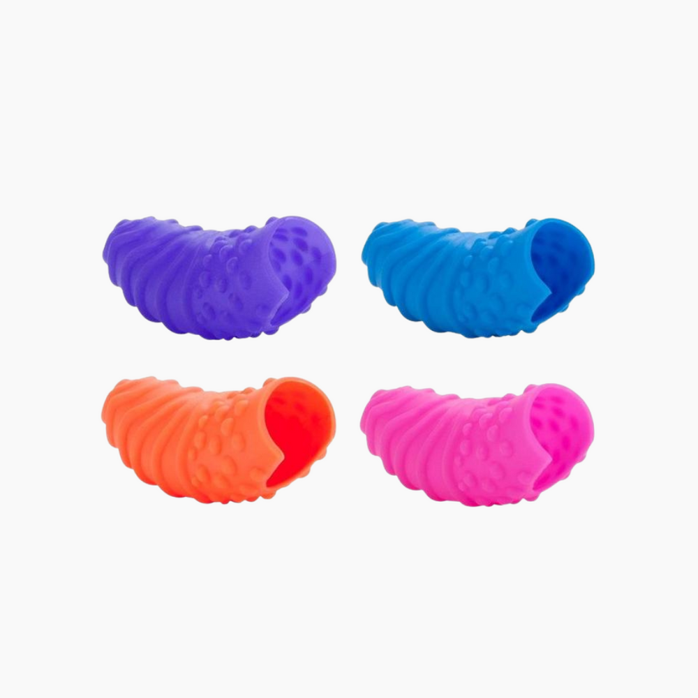 Ribbed Silicone Finger Covers