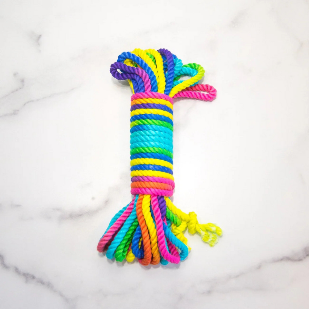 Unicorn Rainbow Bondage Rope