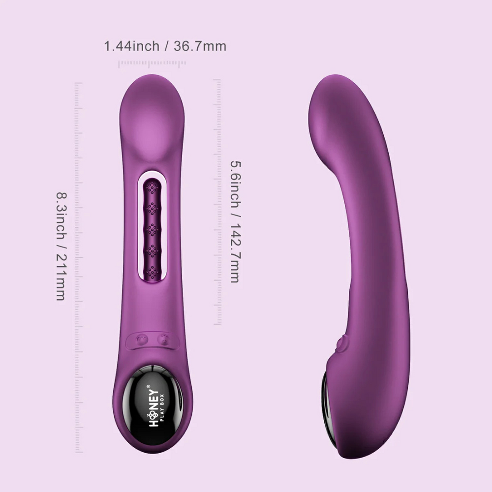 Tempo Tapping G-Spot App-Controlled Vibrator