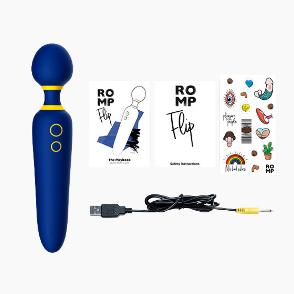 ROMP Flip Wand Vibrator Bonjibon ROMP Flip Wand Vibrator Bonjibon