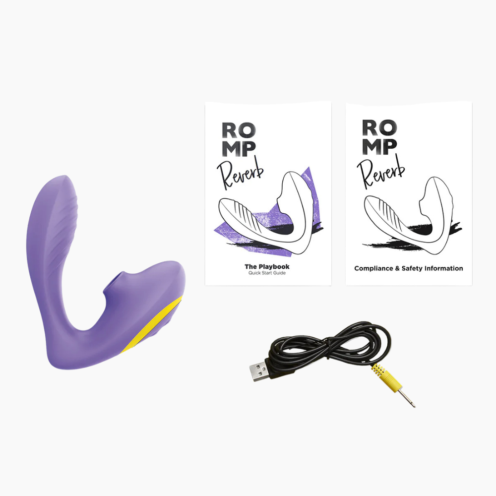 ROMP Reverb Double Trouble Clitoral And G-Spot Stimulator