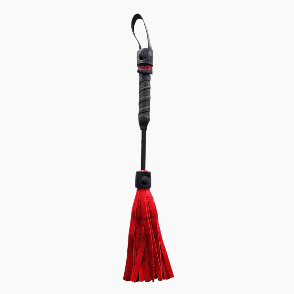 Mini Red Leather Flogger