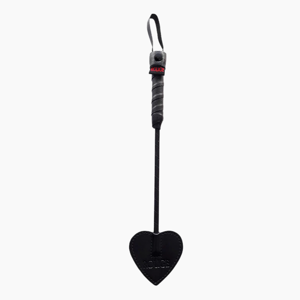 Mini Leather Spade Paddle Crop