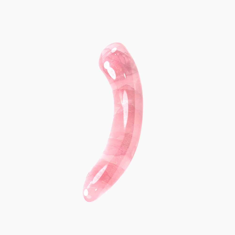 Biird Pixii Pink Quartz Dildo