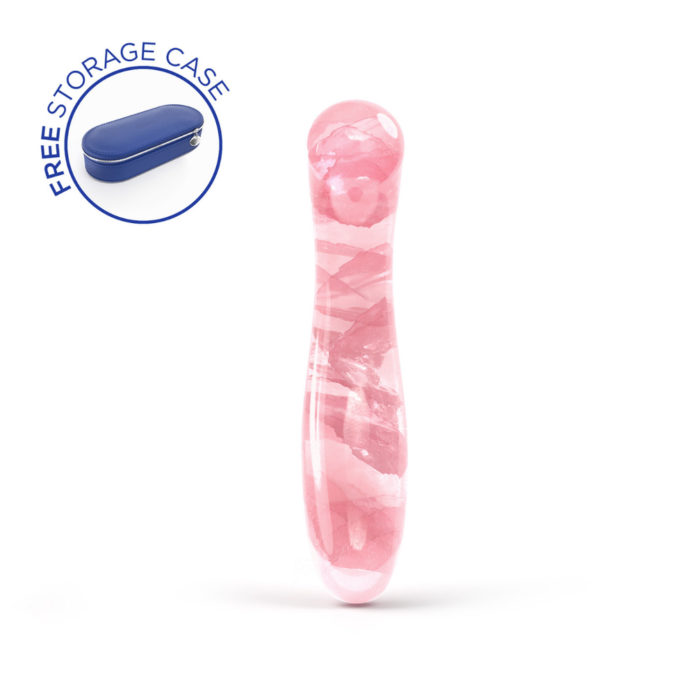 Biird Pixii Pink Quartz Dildo