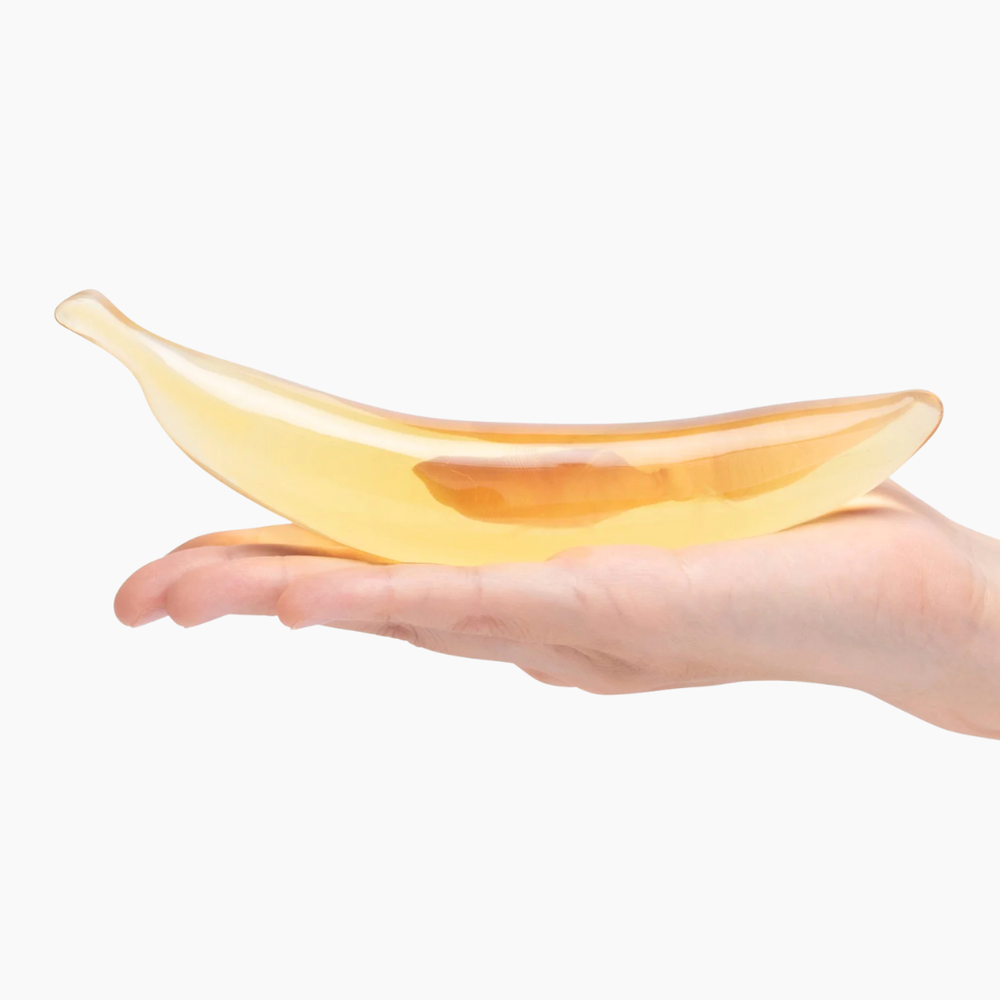 Banana Joy Glass Dildo