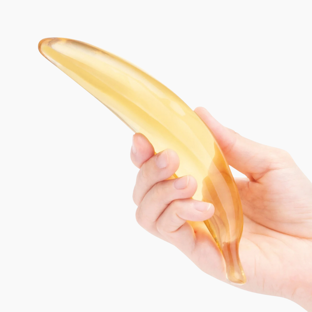 Banana Joy Glass Dildo