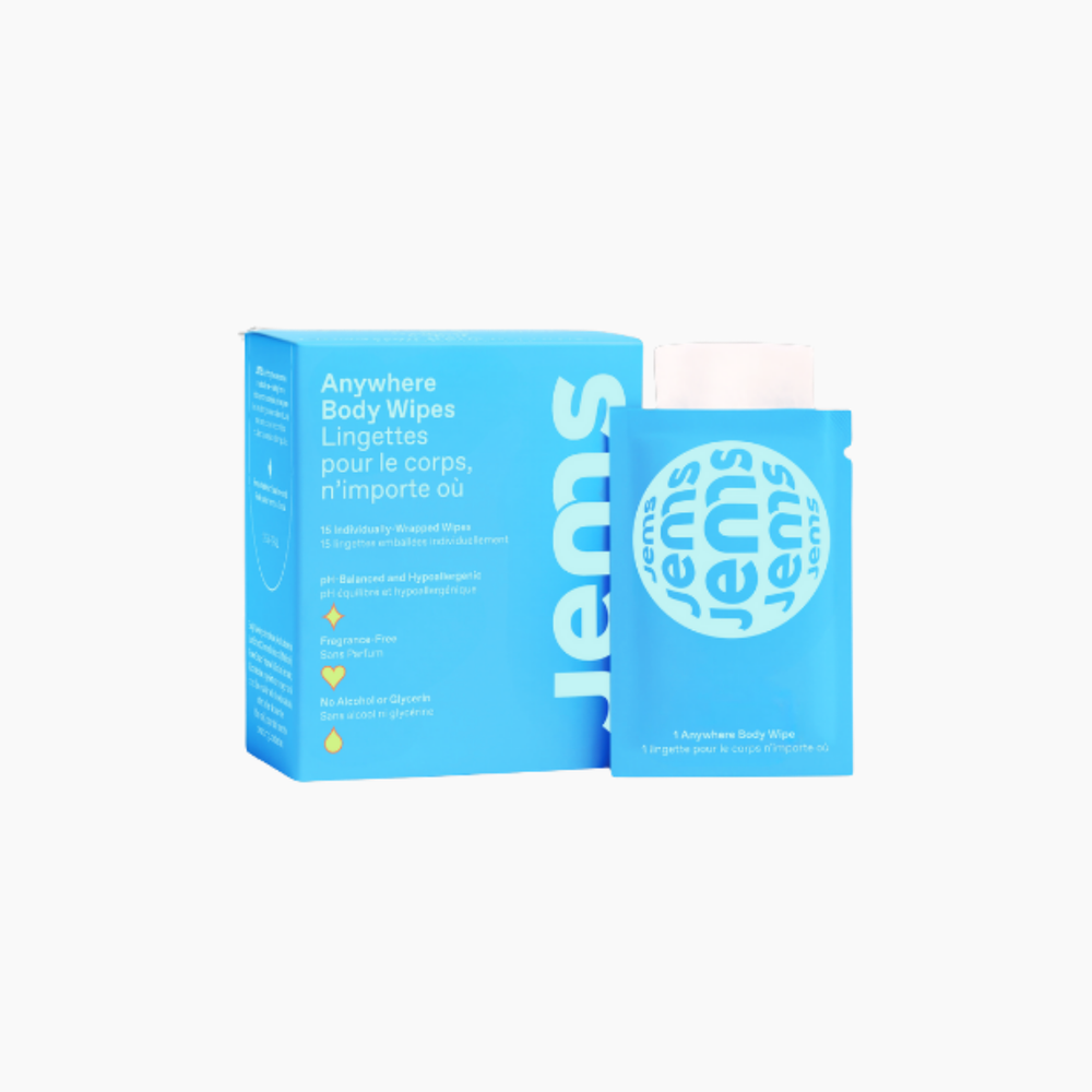 Jems Anywhere Body Wipes