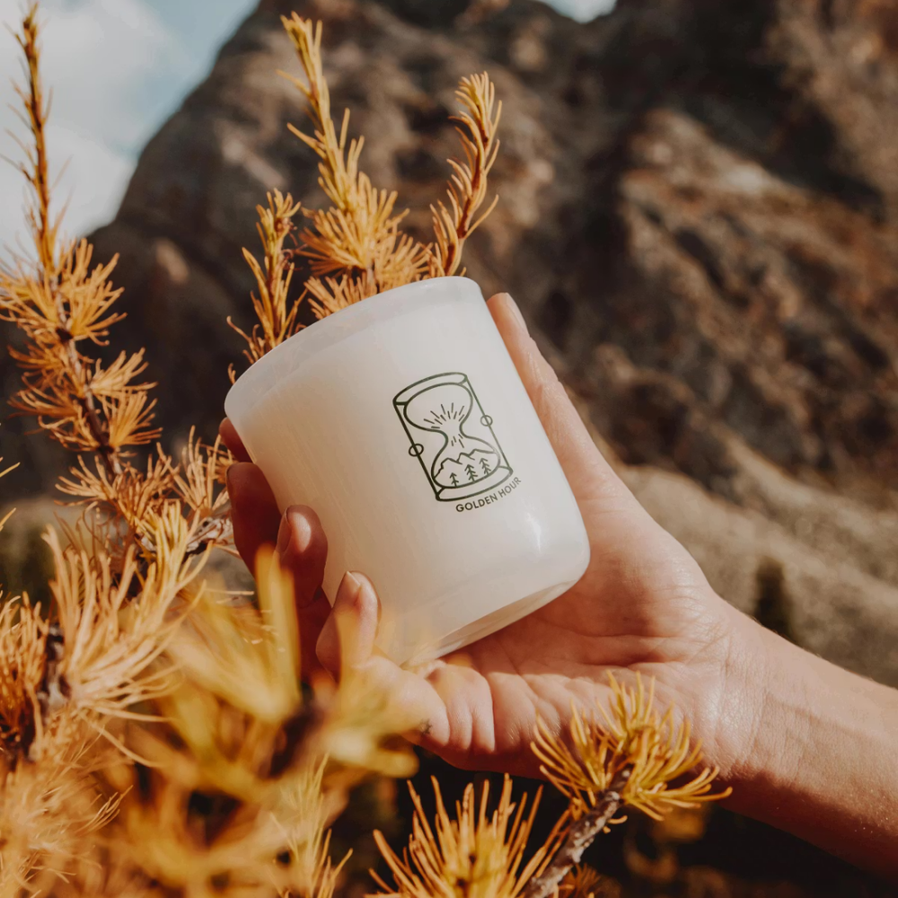 Milk Jar Candle - Golden Hour