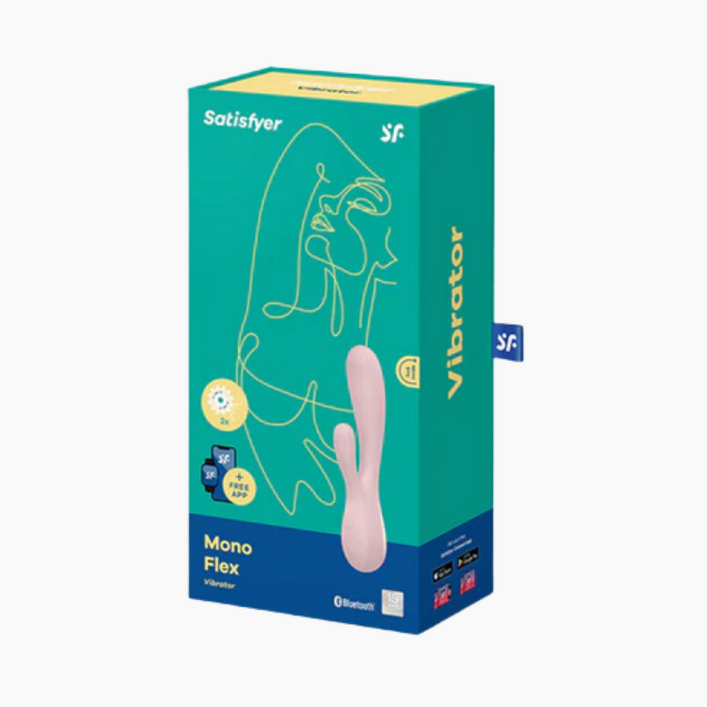 Satisfyer Mono Flex Rabbit Vibrator Bonjibon Satisfyer Mono Flex Rabbit Vibrator Bonjibon