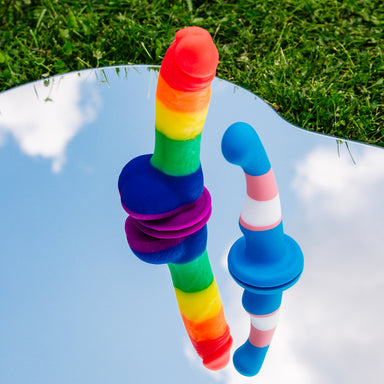 Avant Pride P2 True Blue Dildo - Bonjibon