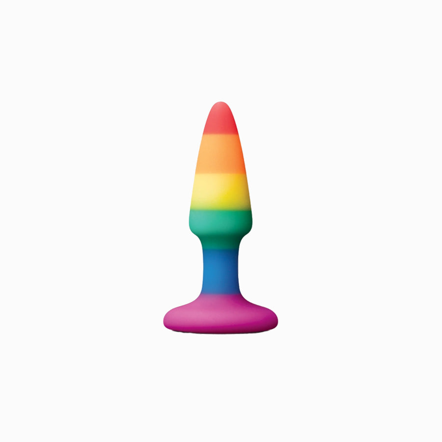 Colours Pride Rainbow Butt Plug
