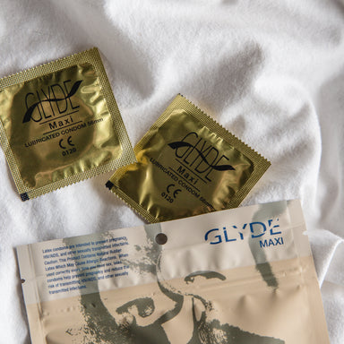 Glyde Maxi Large Fit Condoms - 12 Pack - Bonjibon