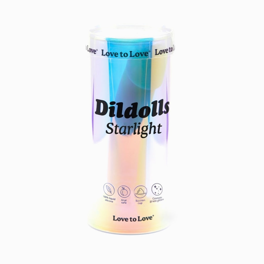 Dildolls Star Confetti Silicone Dildo